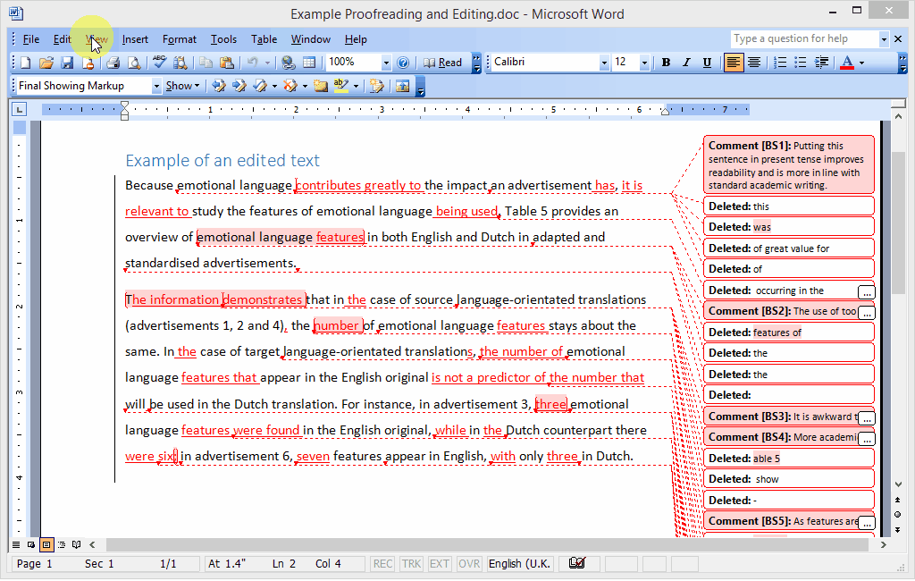 remove comments from word 2011 for mac